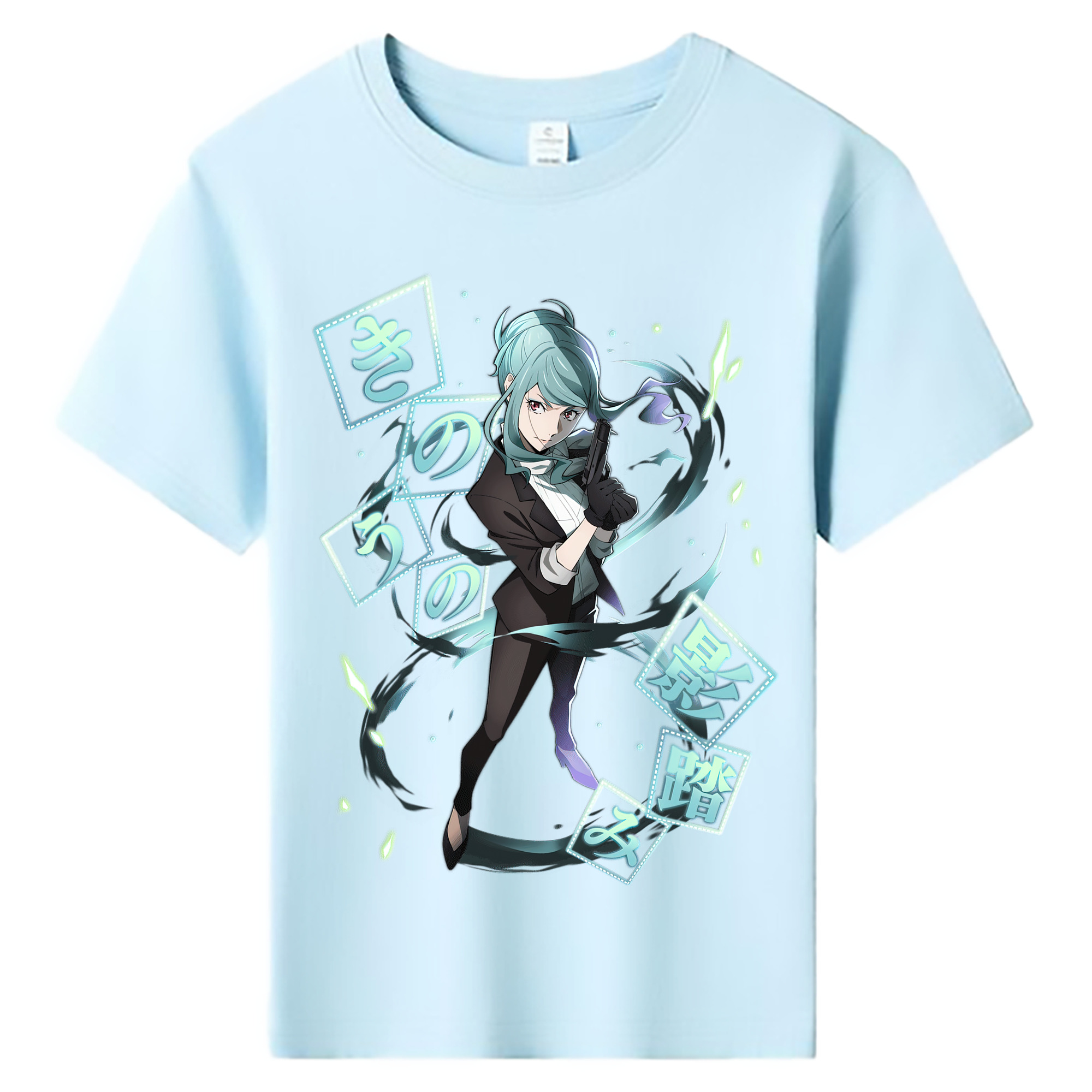 （画像用） 文豪ストレイドッグス Bungo Stray Dogs 綿100％キッズTシャツ（フロントプリント）